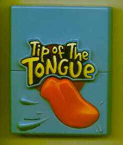 tip of the tongue